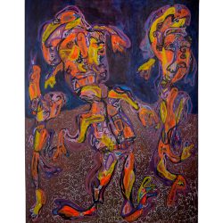 اهدای تابلوهای نقاشی گروه باران - نوروز ۱۴۰۲ (35)