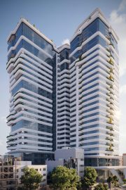 Baran4-residential-tower-render-November-2025-Mashhad-Iran